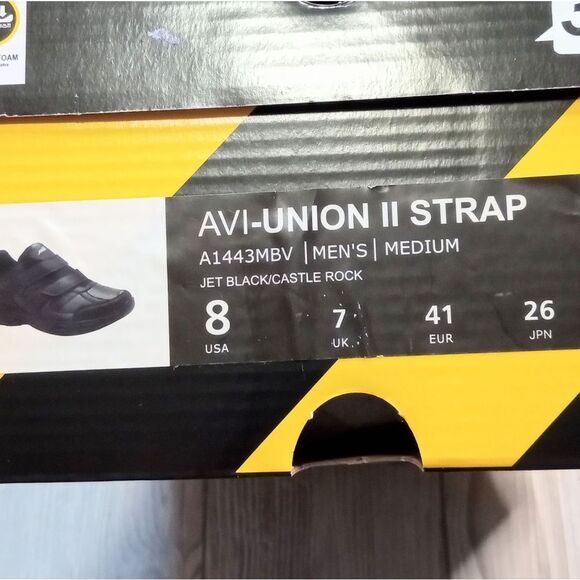 (T-3980)  Avia Men's Slip Resistant Sneakers Sz 8 - Picture 9 of 10